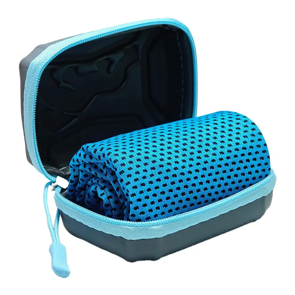 Serviette Rafraîchissante Sport & Voyage – Séchage Rapide, Légère & Compacte + Pochette OFFERTE