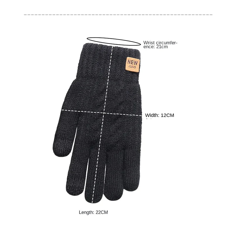 Gants Doublés Tactiles