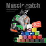 Lot de 8 bandes de maintien musculaire pour sportif