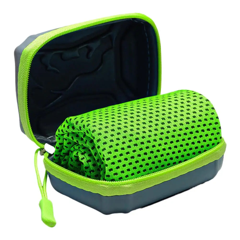 Serviette Rafraîchissante Sport & Voyage – Séchage Rapide, Légère & Compacte + Pochette OFFERTE