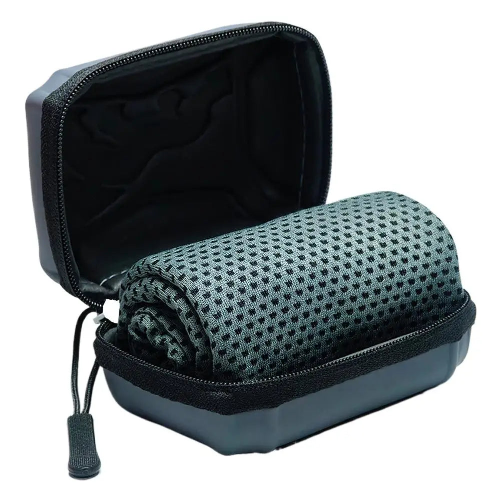 Serviette Rafraîchissante Sport & Voyage – Séchage Rapide, Légère & Compacte + Pochette OFFERTE