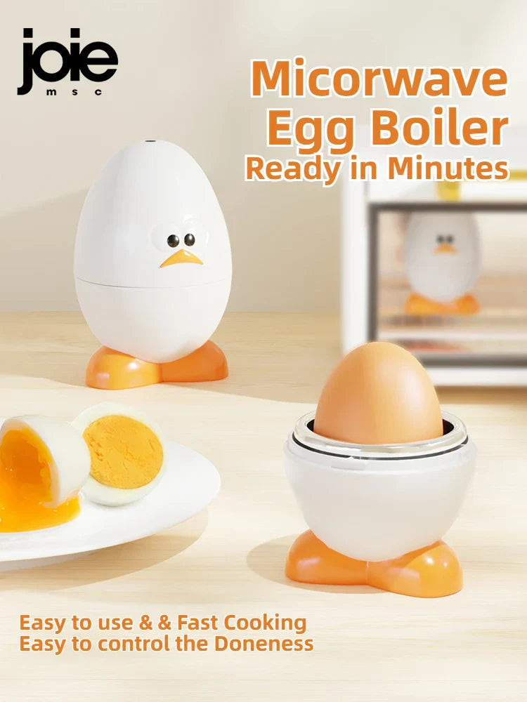 Eggy - Cuiseur à Oeuf Dur au Micro-ondes