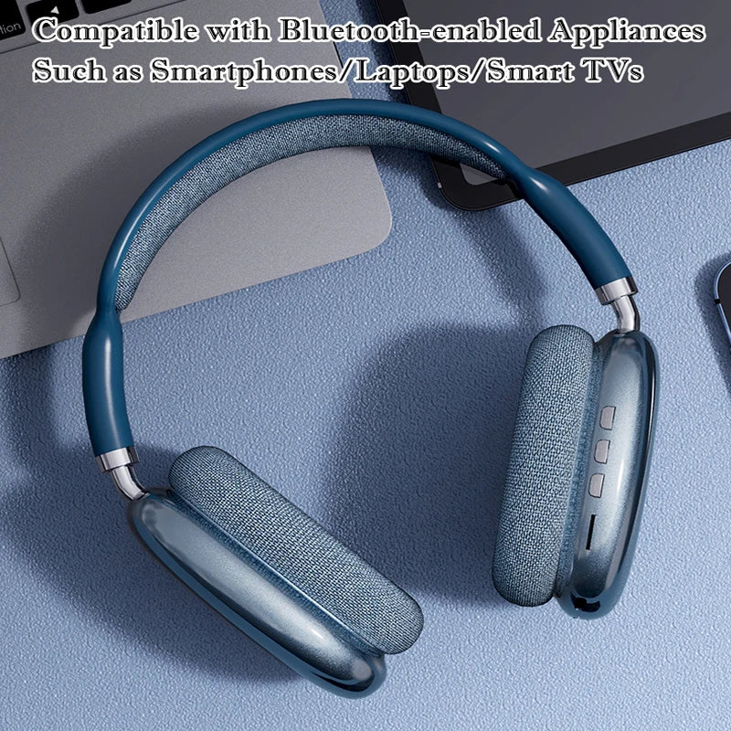 Écouteurs sans fil Bluetooth avec micro, casque "stop-bruit"