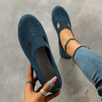 Mocassins décontractés en maille respirante pour Femme