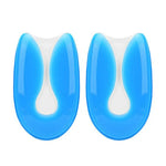 4 Paires de Coussinets en Gel Silicone souple pour fasciite plantaire