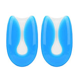 4 Paires de Coussinets en Gel Silicone souple pour fasciite plantaire