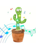 Jouets Cactus chantant, imitant, répétant ce que vous dites