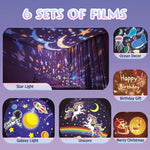 Veilleuse musicale Bluetooth - 3 couleurs, 3 intensités, 6 projections...
