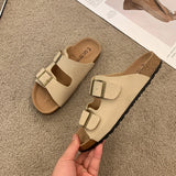 Mules confortables d'été 2 brides pour Femmes