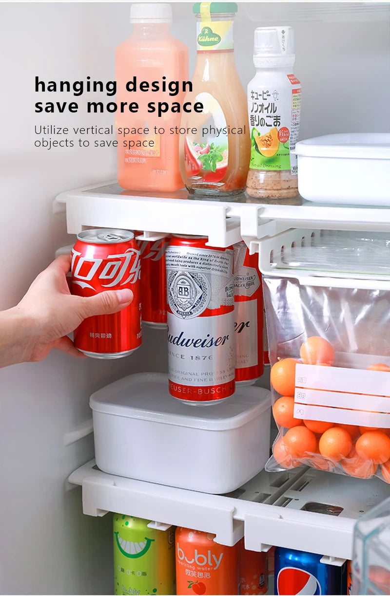 Distributeur de canettes pour réfrigérateur
