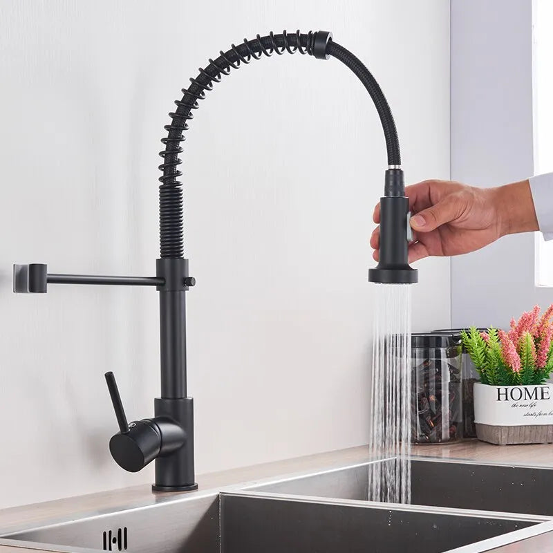 Robinet de cuisine en laiton