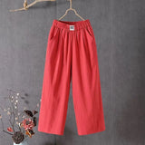 Pantalon ample femme