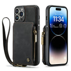 Coque portefeuille pour IPhone - Protection anti-piratage