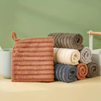Ensemble de 5 Serviettes à Main Douces & Luxueuses - Absorbantes & Séchage Rapide