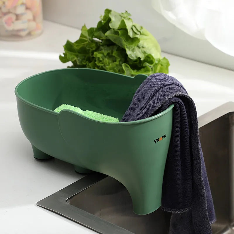 Égouttoir éléphant polyvalent pour cuisine