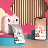 Appareil photo numérique à impression instantanée pour enfants