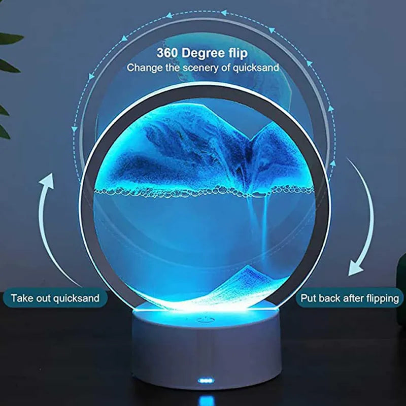 Lampe de sable LED