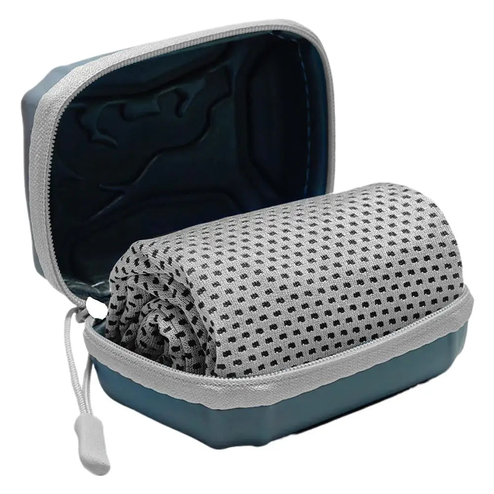 Serviette Rafraîchissante Sport & Voyage – Séchage Rapide, Légère & Compacte + Pochette OFFERTE