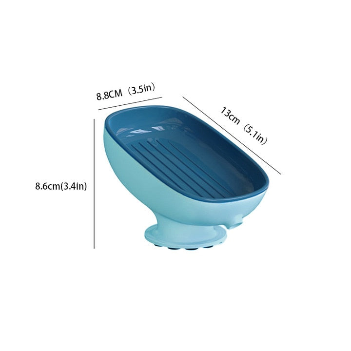 NOUVEAU - Porte savon hygiène+ avec ventouses puissantes