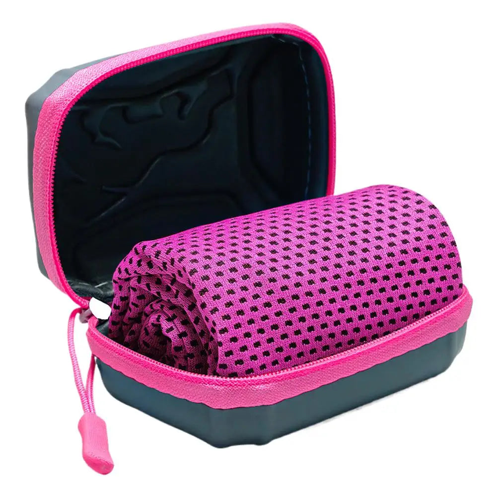 Serviette Rafraîchissante Sport & Voyage – Séchage Rapide, Légère & Compacte + Pochette OFFERTE