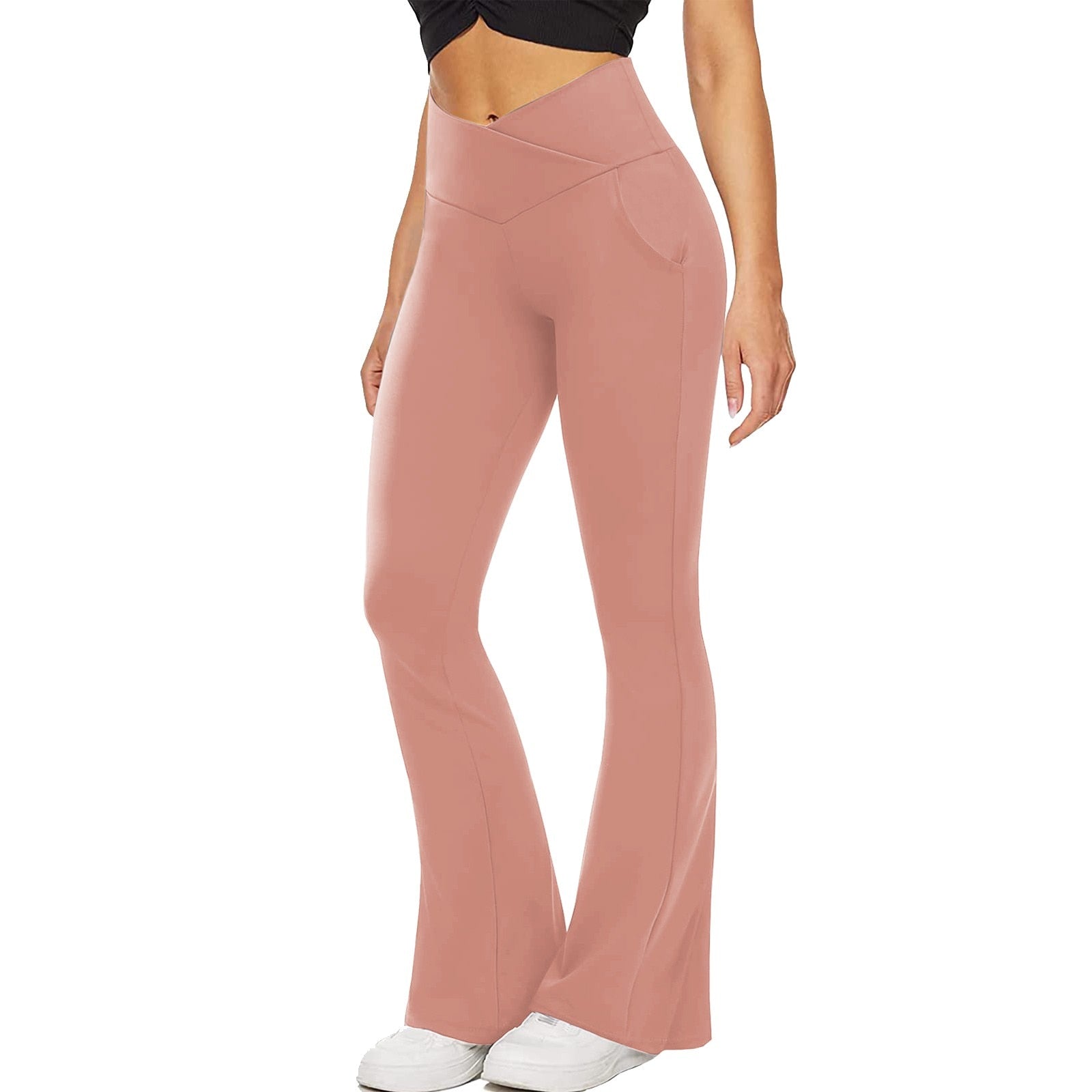 Legging évasé confort + Effet ventre plat