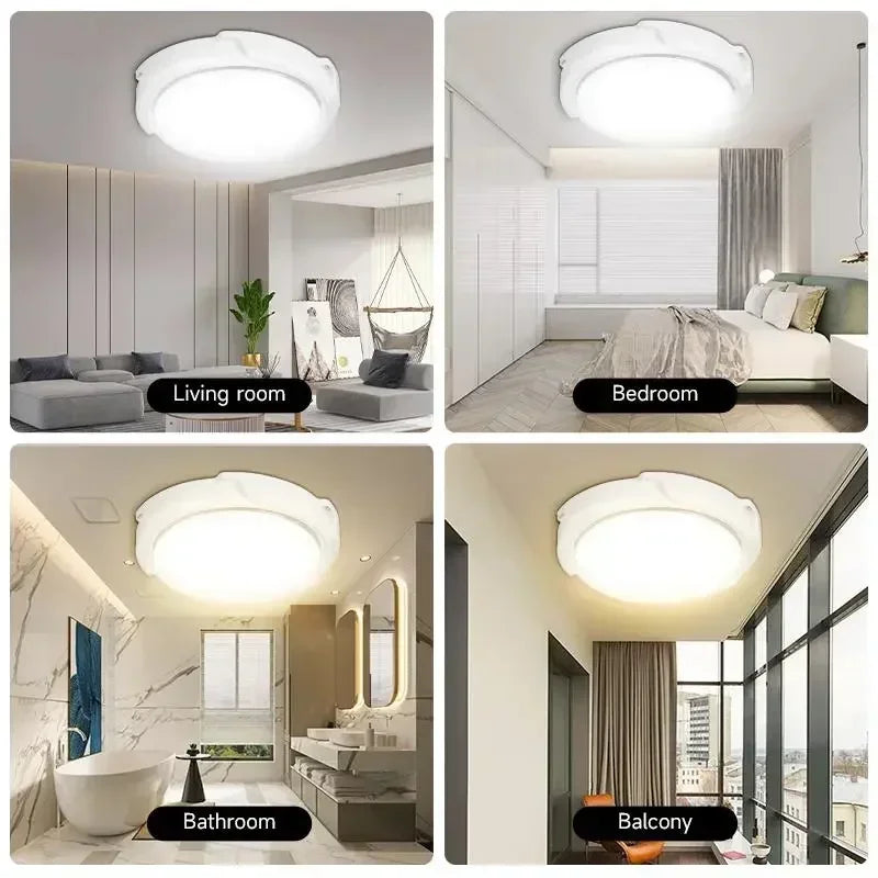 Plafonnier LED Solaire Puissant - 300W