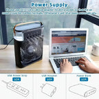 Rafraichisseur d'air portable 3 en 1 avec brumisateur intégré