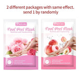 Lot de 6 paires masques exfoliants pour pied