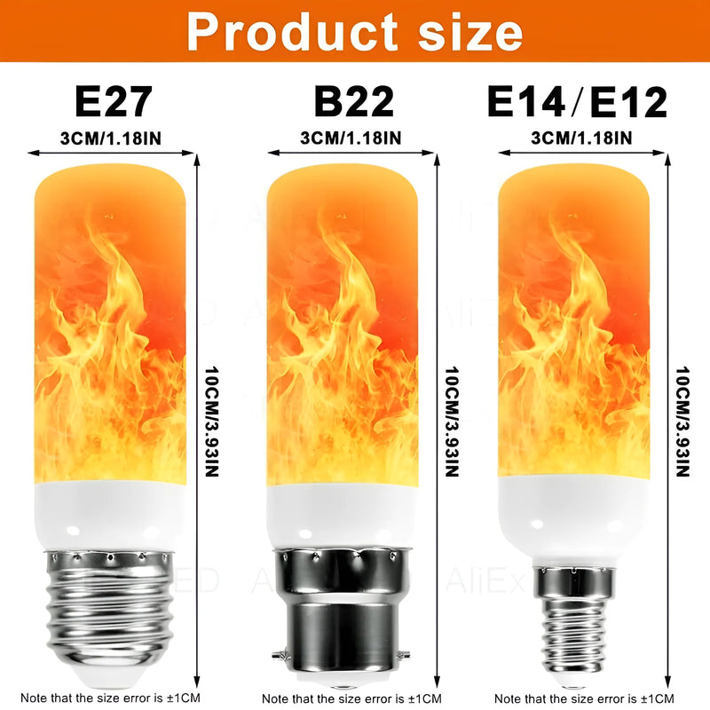 Ampoule LED à Effet Flamme