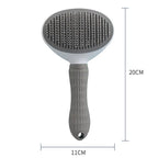 Lot de 2 Brosses Autonettoyantes pour animaux + 1 OFFERTE