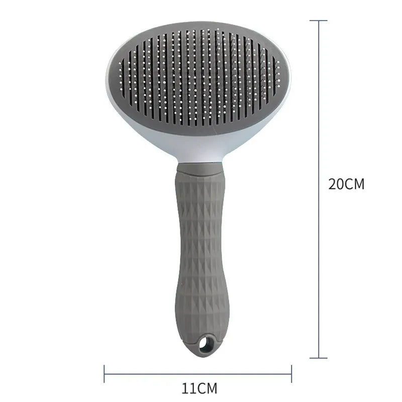 Lot de 2 Brosses Autonettoyantes pour animaux + 1 OFFERTE