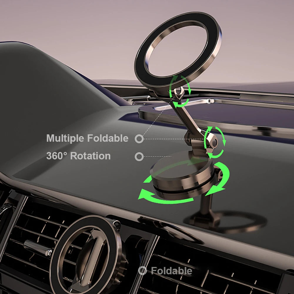 Support magnétique et téléscopique pour téléphone