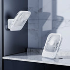 Mini Ventilateur 3-en-1 Ultra Fin Rechargeable Type-C 1200mAh