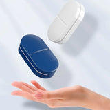 Lot de 2 Pilulier compacts 2 en 1 avec coupe-pilules intégré