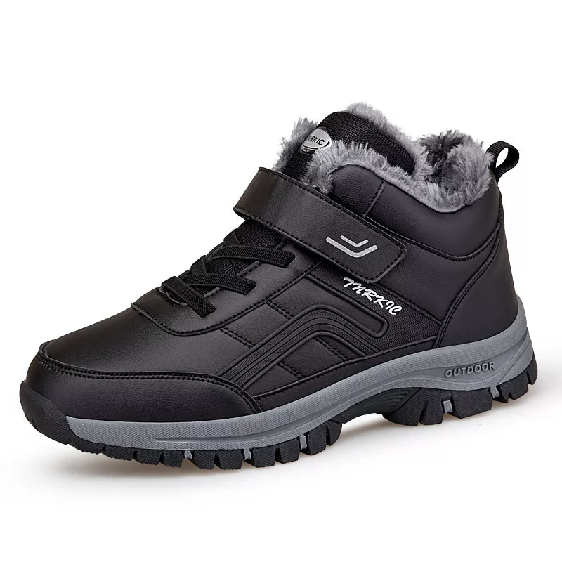 Bottines Fourrées Unisexes - Velcro Réglable