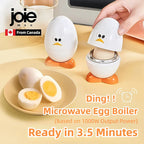 Eggy - Cuiseur à Oeuf Dur au Micro-ondes