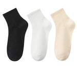 Lot de 3 paires de Chaussettes Courtes Confort & Douceur – 100% Coton