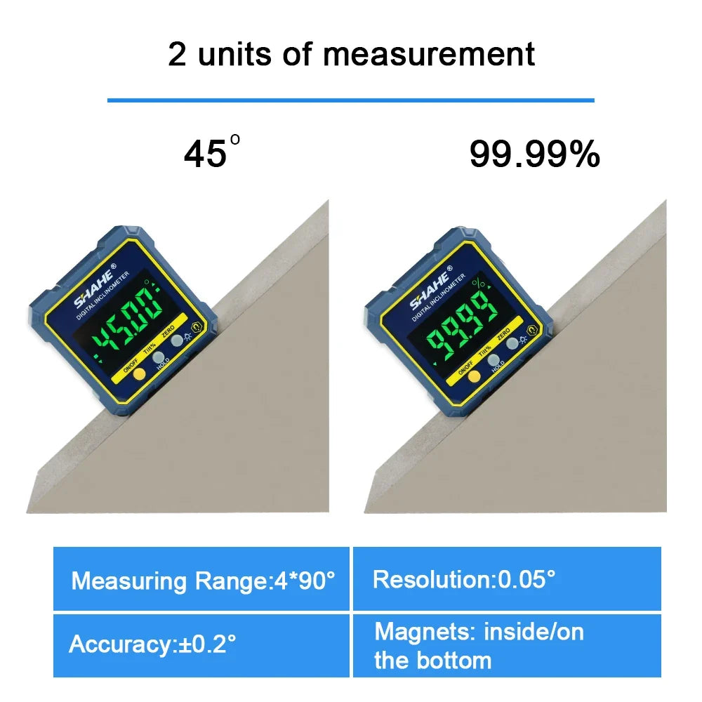 Inclinomètre Numérique Magnétique