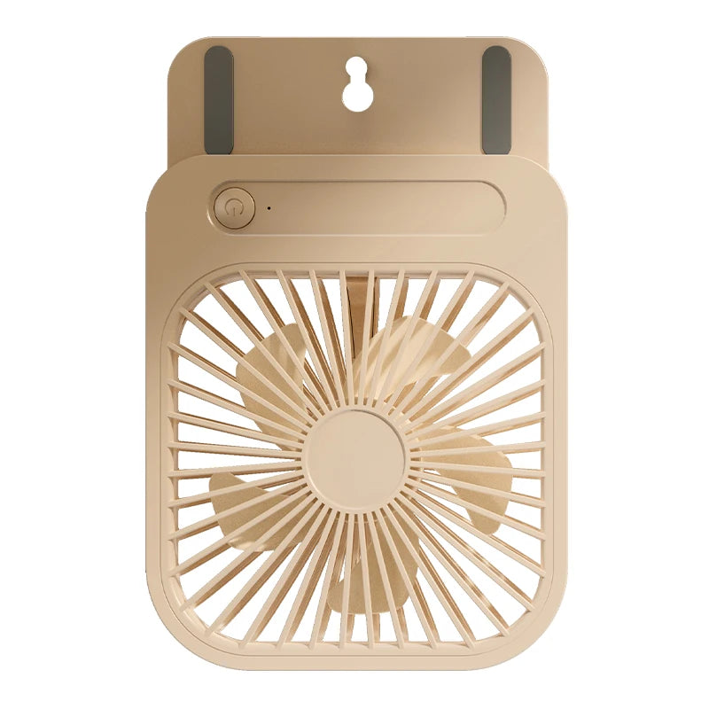 Mini Ventilateur 3-en-1 Ultra Fin Rechargeable Type-C 1200mAh