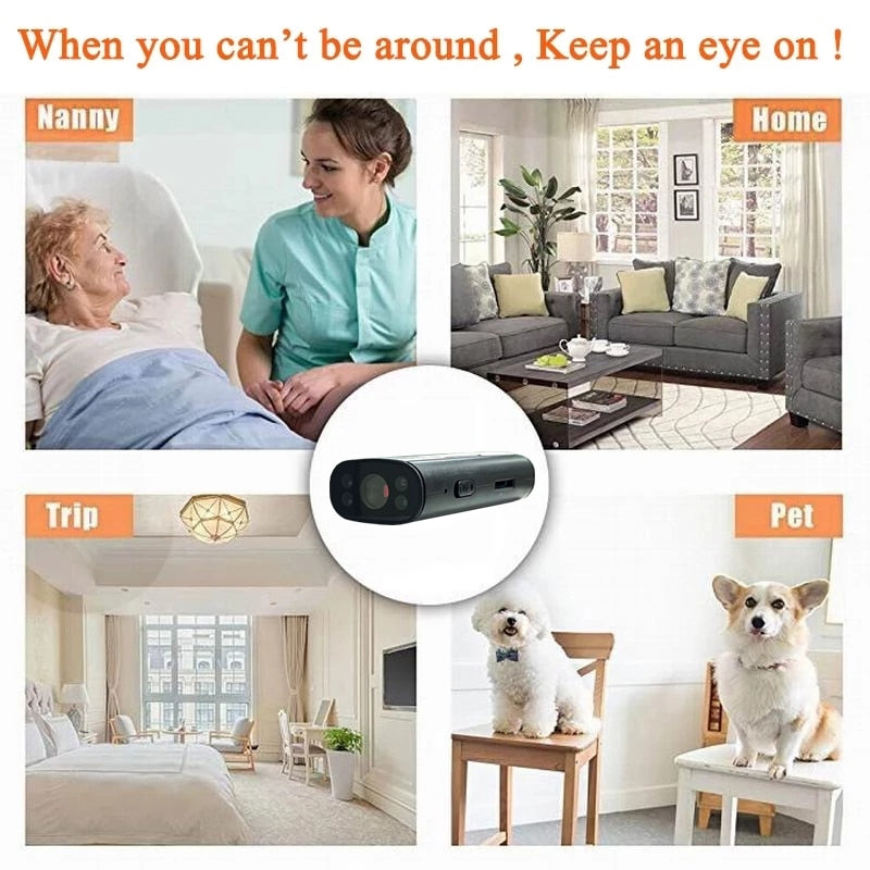 Caméra de sécurité wifi sans fil avec bras pliable