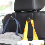 4x Crochets de rangement pour voiture