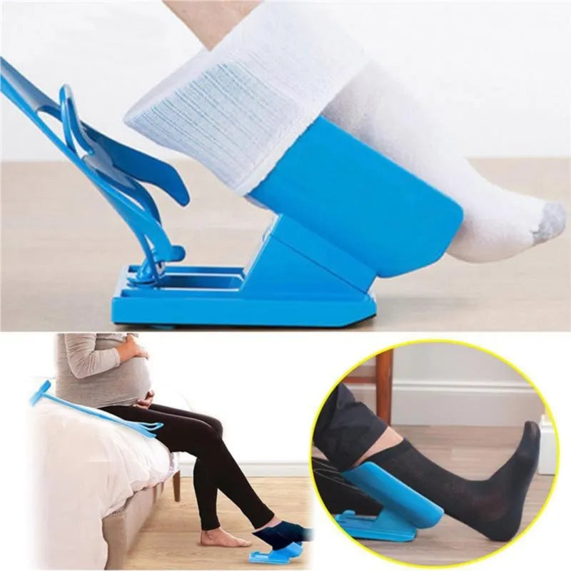 Dispositif d'aide pour mettre ses chaussettes