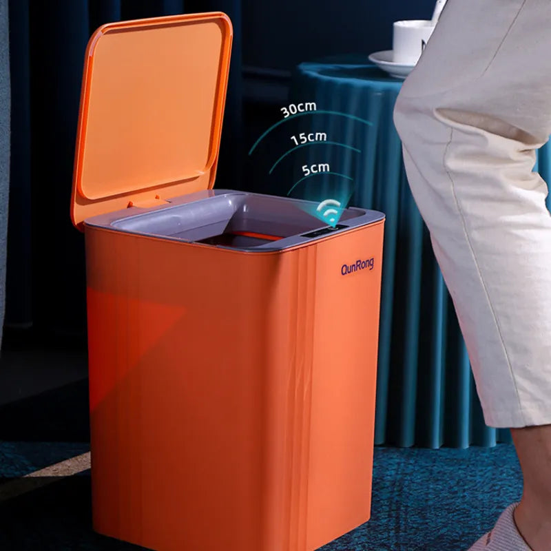 Poubelle Automatique Étanche avec Capteur