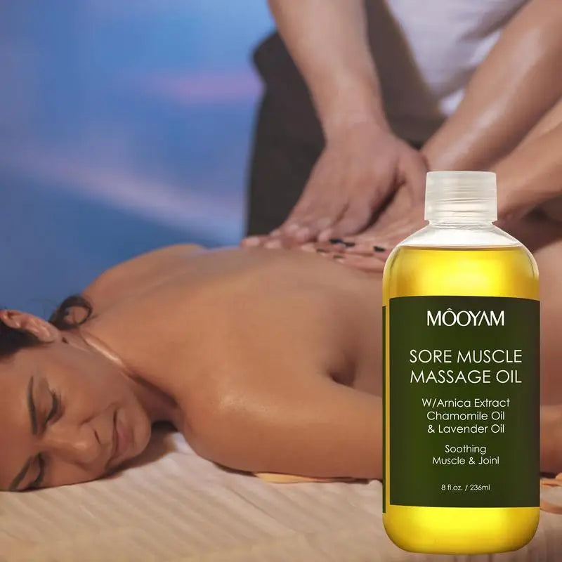 Huile de massage hydratante anti-âge pour le corps, huile essentielle