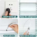 Kit de nettoyage et d'entretien pour réfrigérateur - Kit complet 6PCS