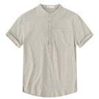 LEO - Chemise en lin respirant pour homme
