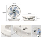 Ventilateur Mural à Clapet Pivotant et Fixable