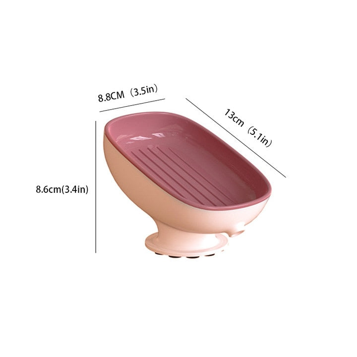 NOUVEAU - Porte savon hygiène+ avec ventouses puissantes