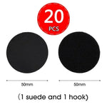 Lot de 20 paires de Scratchs autocollants universels