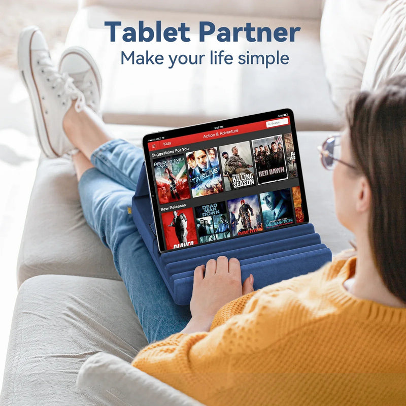 Support de tablette pliable avec poche - Nouvelle Génération